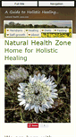 Mobile Screenshot of natural-health-zone.com